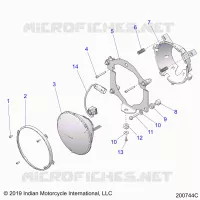 ELEKTRIC, HEADLIGHT