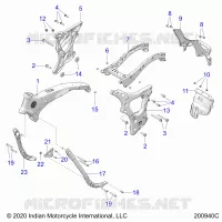 CHASSIS, RAHMEN ASM.
