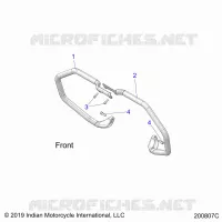 CHASSIS, HIGHWAY BAR/TIP OVER BAR