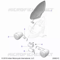 ELEKTRIC, TURN SIGNAL, REAR AND TAILLIGHT