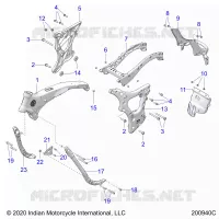 CHASSIS, RAHMEN ASM.