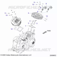 ENGINE, ZYLINDERKOPF ASM.