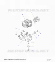 BREMSES, ABS BREMSE MODULE MOUNTING