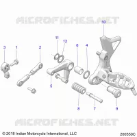 ANTRIEB, SHIFT PEDAL AND LINKAGE