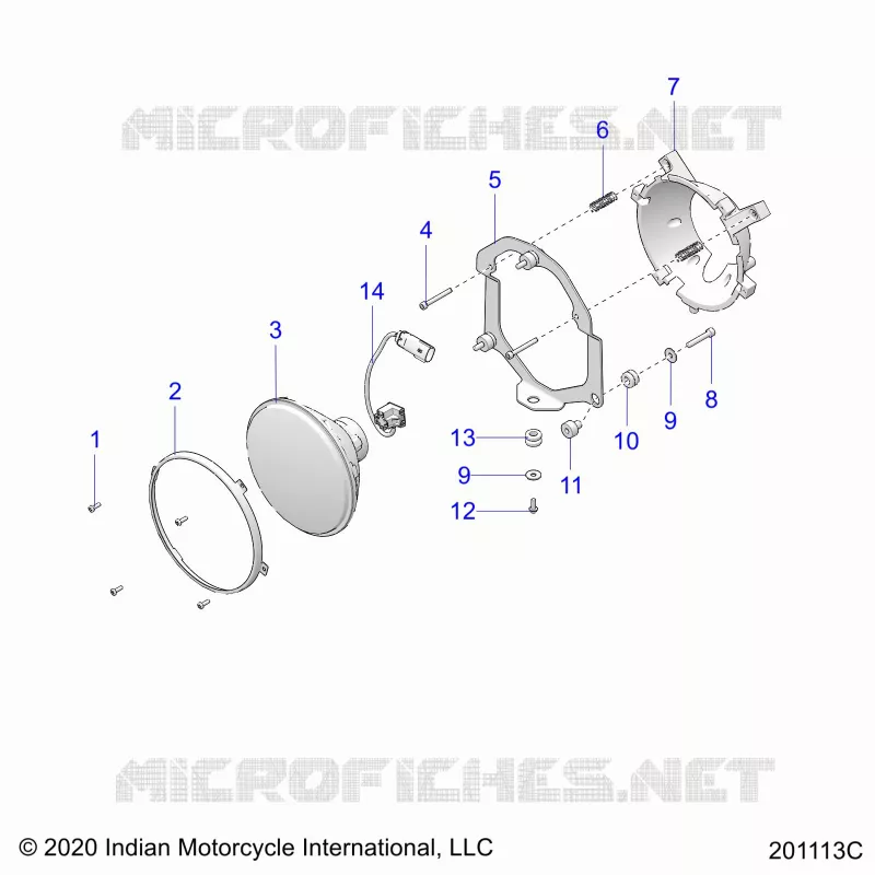 ELEKTRIC, HEADLIGHT