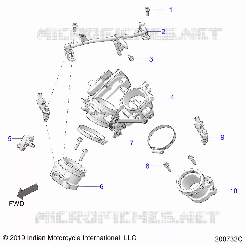 KRAFTSTOFFSYSTEM, FUEL RAIL/THROTTLE BODY