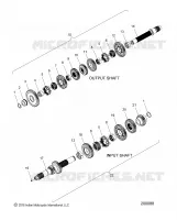 ANTRIEB, INPUT/OUTPUT SHAFT ASM.