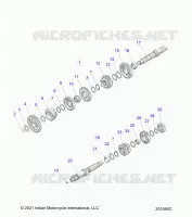 ANTRIEB, INPUT/OUTPUT SHAFT ASM