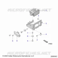 BREMSES, ABS MODULE ASM.