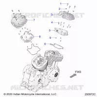 MOTOR, ROCKER COVERS