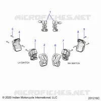 ELEKTRIC, SWITCH CONTROLS, LH/RH