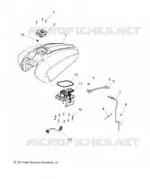 KRAFTSTOFFSYSTEM, FUEL TANK ASM.