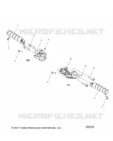 CHASSIS, FOOTPEGS