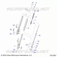 FRONT SUSPENSION FORKS