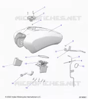 KRAFTSTOFFSYSTEM, FUEL TANK ASM.