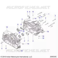 MOTOR, CASE ASM.
