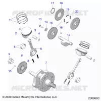 ENGINE, PISTON AND KURBELWELLE