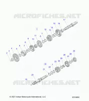 ANTRIEB, INPUT/OUTPUT SHAFT ASM.