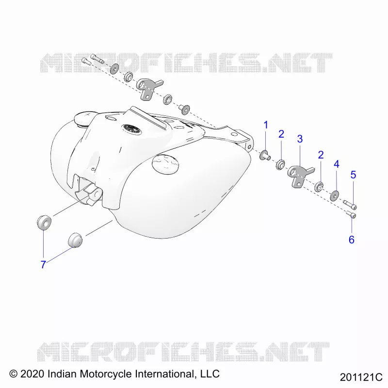 KRAFTSTOFFSYSTEM, FUEL TANK MOUNTING
