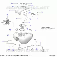 KRAFTSTOFFSYSTEM, FUEL TANK ASM.