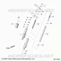 FRONT SUSPENSION FORKS