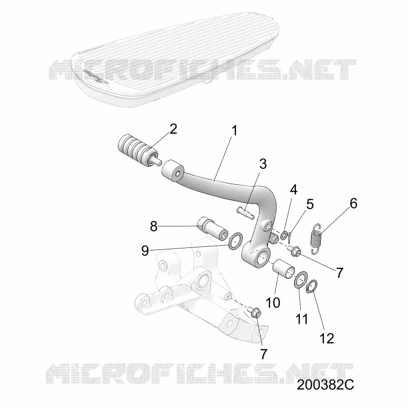 BREMSES, BREMSE PEDAL