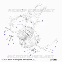 ENGINE, MOTORAUFHÃ„NGUNG