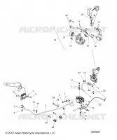 HINTERBREMSE ASM., W/ABS