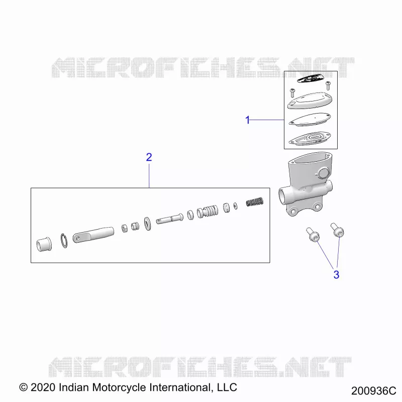 HINTERBREMSE, MASTER CYLINDER