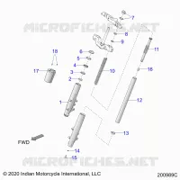 FRONT SUSPENSION FORKS