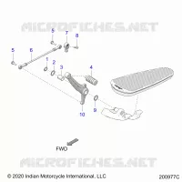ANTRIEB, SHIFT PEDAL AND SHIFT LINKAGE