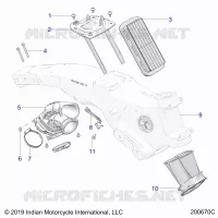 ENGINE, LUFTEINLASS SYSTEM