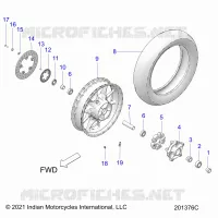 HINTERRAD (FTR CHAMPIONSHIP EDITION)