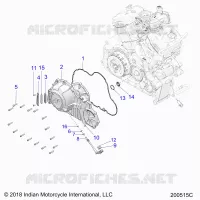 ENGINE, PRIMARY AND CLUTCH COVER