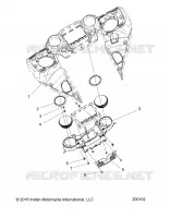 BODY, FAIRING ASM, INSTRUMENTENTAFEL MNTG.