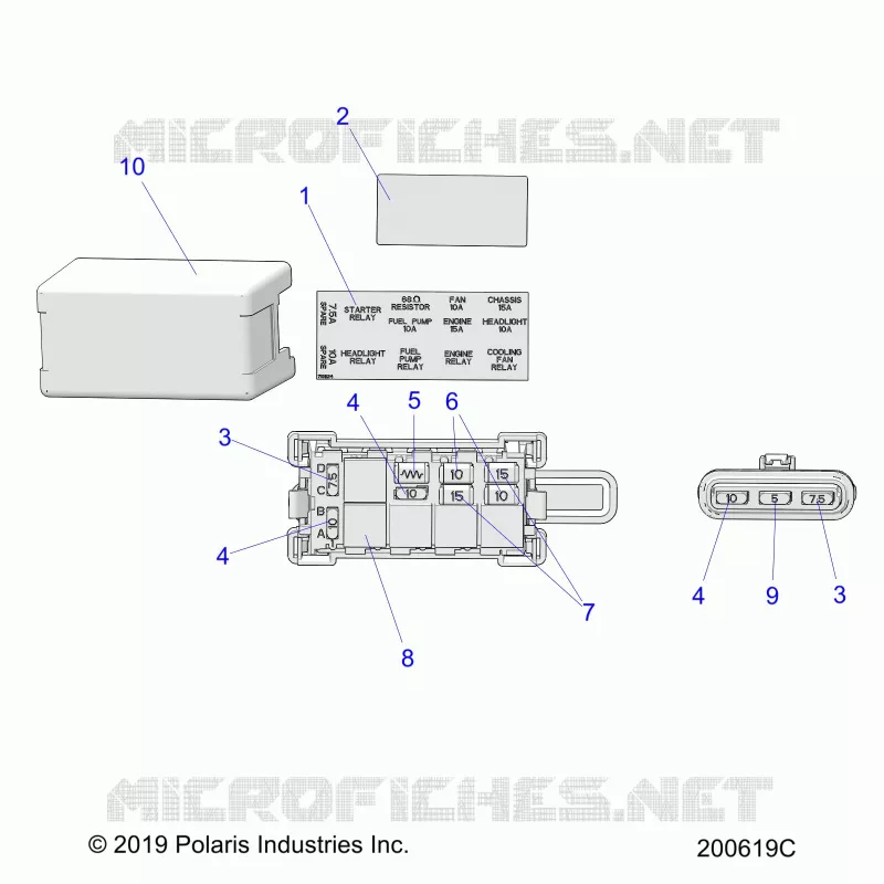 ELEKTRIC, FUSE BLOCK