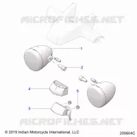 ELEKTRIC, TURN SIGNALS, REAR/REAR LIGHTING