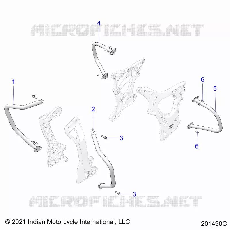CHASSIS, HIGHWAY BAR/TIP OVER BAR