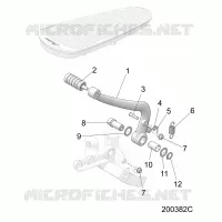 BREMSES, BREMSE PEDAL