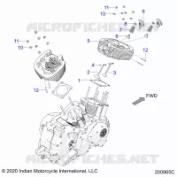 ENGINE, ZYLINDERKOPF ASM.