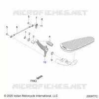 ANTRIEB, SHIFT PEDAL AND SHIFT LINKAGE