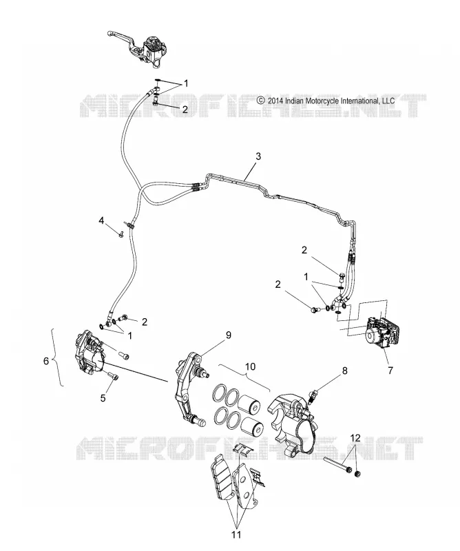 FRONT BRAKE ASM., ABS (INTL MODELS ONLY) - N15MSA00AA/AB/AC/AE (49INDIANBRAKEFRTSCOUT15)