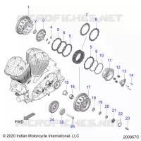 ANTRIEB, CLUTCH AND PRIMARY DRIVE