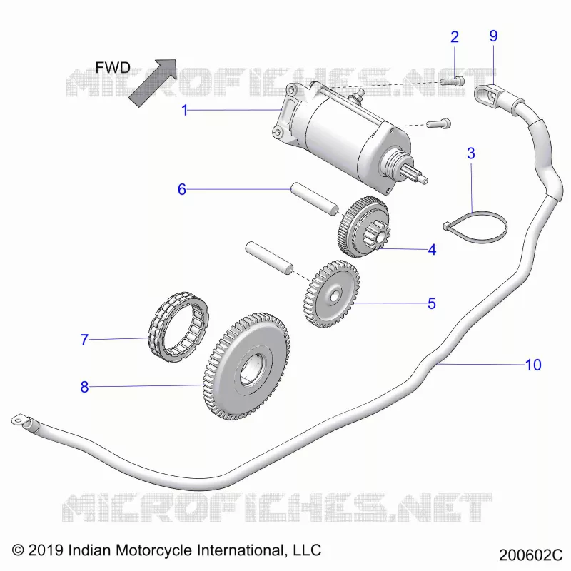 ANLASSER MOTOR