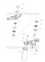 FRONT SUSPENSION FORK MOUNTING BRACKETS