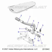 BREMSES, BREMSE PEDAL