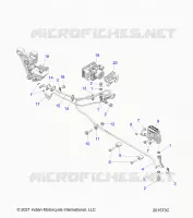HINTERBREMSE ASM., W/ABS