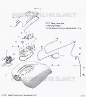 KRAFTSTOFFSYSTEM, FUEL TANK ASM.