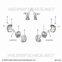 ELEKTRIC, SWITCH CONTROLS, LH/RH