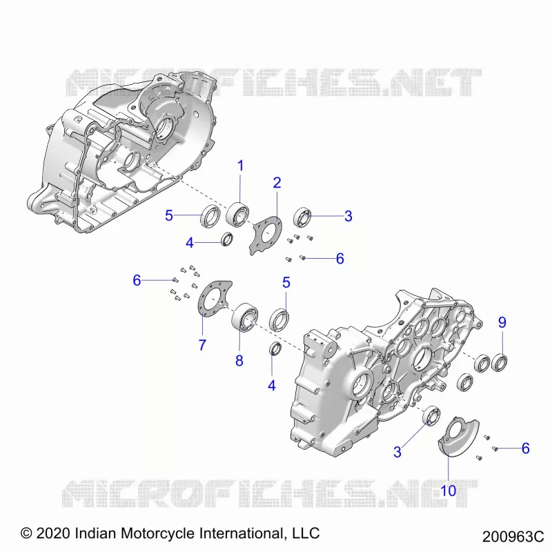CRANKCASE BEARINGS
